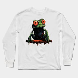 Creepy Frog Long Sleeve T-Shirt